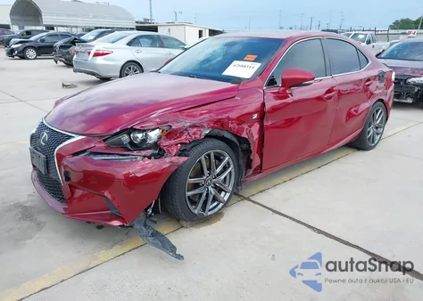 2015 Lexus Is 350 z USA, uszkodzony, nr VIN JTHBE1D26F5019805